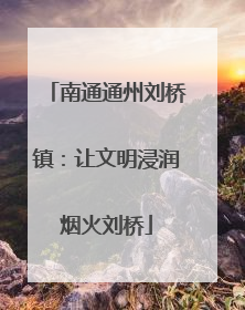 南通通州刘桥镇：让文明浸润烟火刘桥